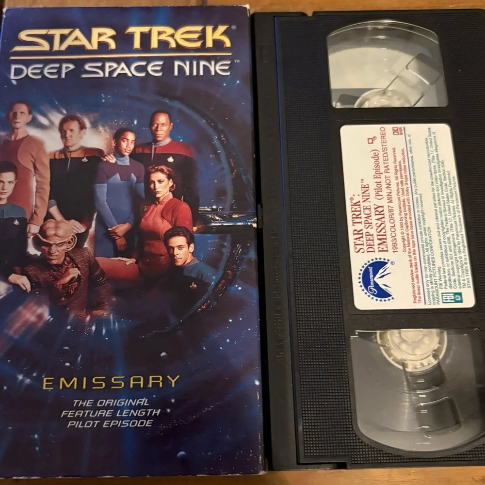 Star Trek Deep Space Nine VHS